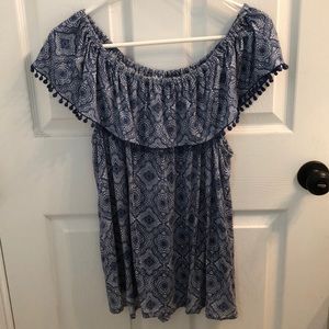 Fever off the shoulder top